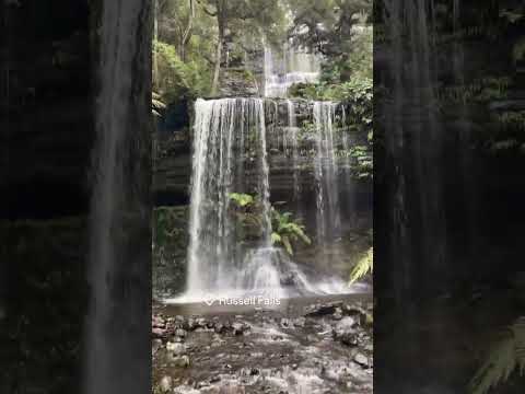 Russel Falls in Tasmania