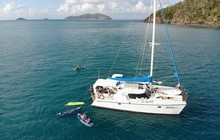 Whitsunday Adventurer - At Anchor and Activities - Explore Whitsundays.JPG