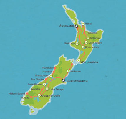 24 Days Auckland to Christchurch Experience