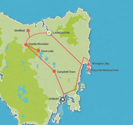 2 Day Cradle Mountain & Wineglass Bay Tour