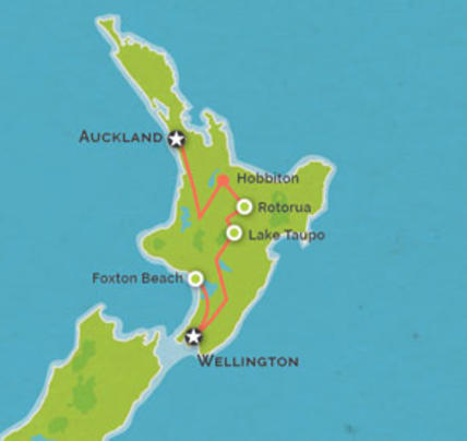 7 Day North Island Adventure