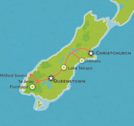 8 Day South Island Adventure