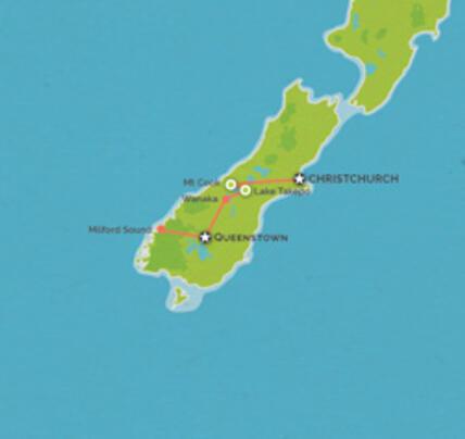 9 Day Christchurch to Queenstown